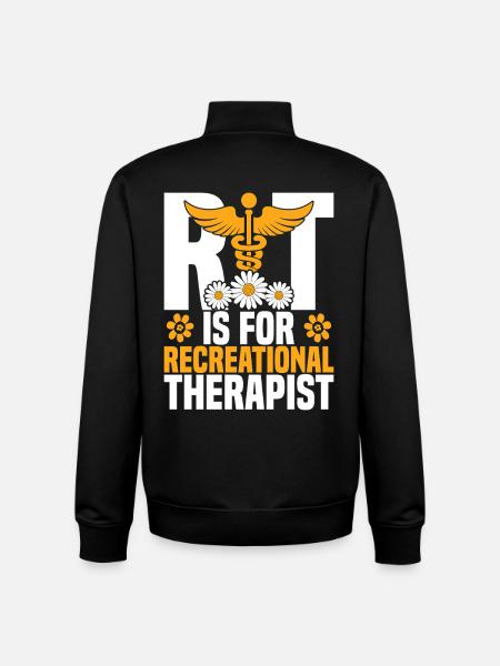 Therapeutischer Freizeittherapeut - Unisex Organic Zip Sweatshirt von Stanley/Stella - Schwarz