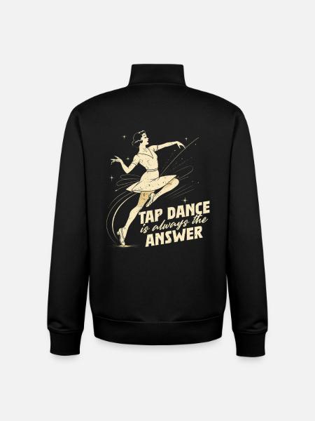 Stepptanz Stepptänzer Stepptänzerin Stepper - Unisex Organic Zip Sweatshirt von Stanley/Stella - Schwarz