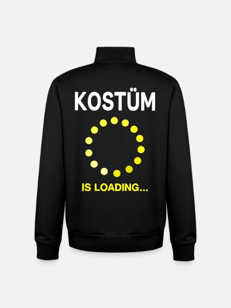 Fasnet Carnival Carnival Costume is Loading - Unisex Organic Zip Sweatshirt by Stanley/Stella - black