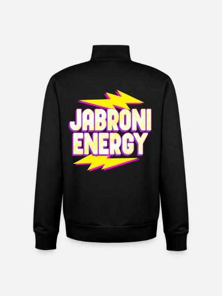Jabroni Energy - Unisex Organic Zip Sweatshirt by Stanley/Stella - black