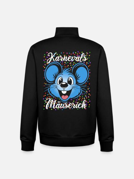 Carnival Mouse | Partner Costume Men - Unisex Organic Zip Sweatshirt by Stanley/Stella - black