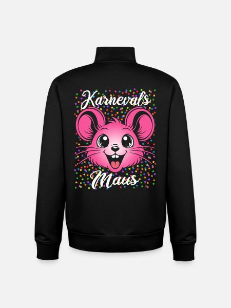 Carnival Mouse | Partner Costume Women - Unisex Organic Zip Sweatshirt by Stanley/Stella - black