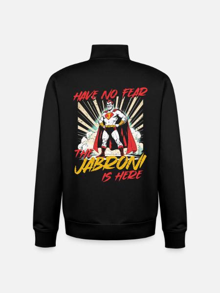 The Jabroni Is Here - Unisex Organic Zip Sweatshirt by Stanley/Stella - black