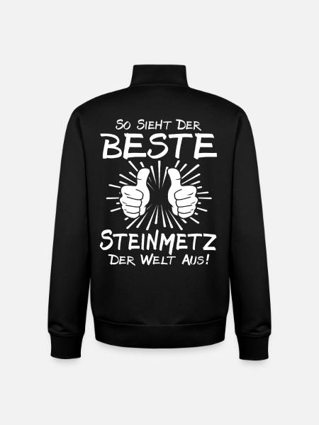 Best Stonemason - Unisex Organic Zip Sweatshirt by Stanley/Stella - black