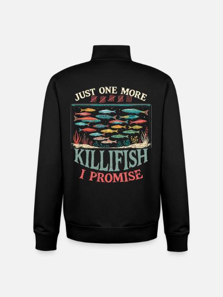 Zahnkarpfen Killfisch Zahnkärpflinge - Unisex Organic Zip Sweatshirt von Stanley/Stella - Schwarz