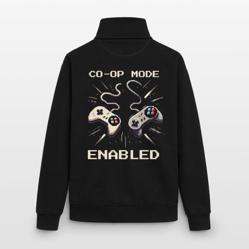 Co-Op Mode Active | Teamwork Social Work Unisex Organic Zip Sweatshirt by Stanley/Stella