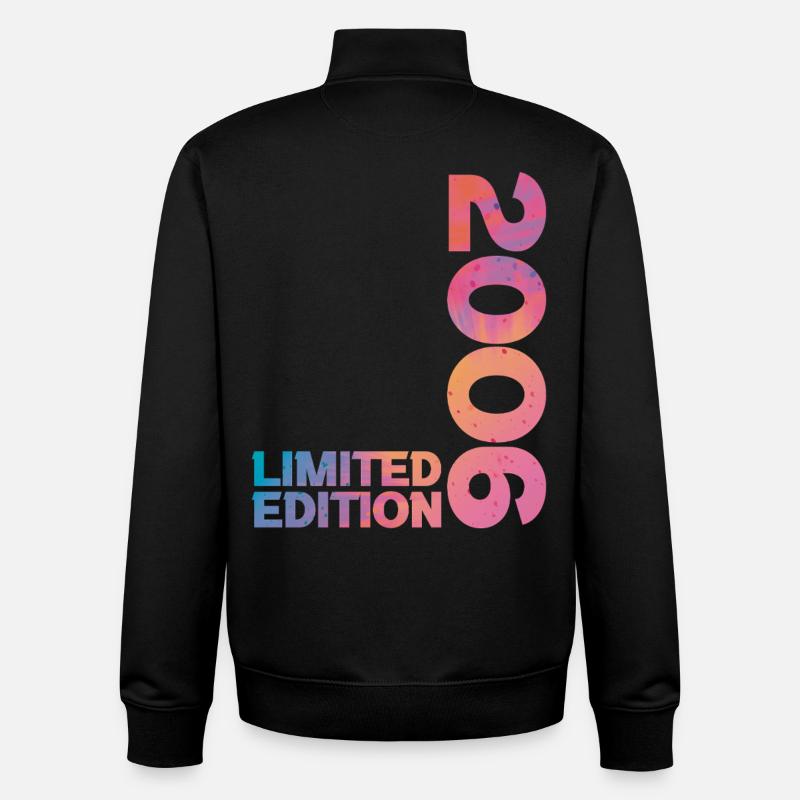 2006 20th Anniversary Birthday Gift - Unisex Organic Zip Sweatshirt by Stanley/Stella - black
