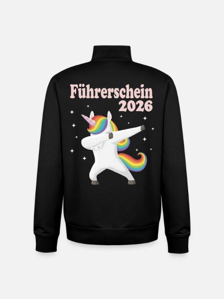 Kørekort 2026 bestået bil kørende motorcykel - Stanley/Stella unisex sweatshirt med lynlås i økologisk - sort