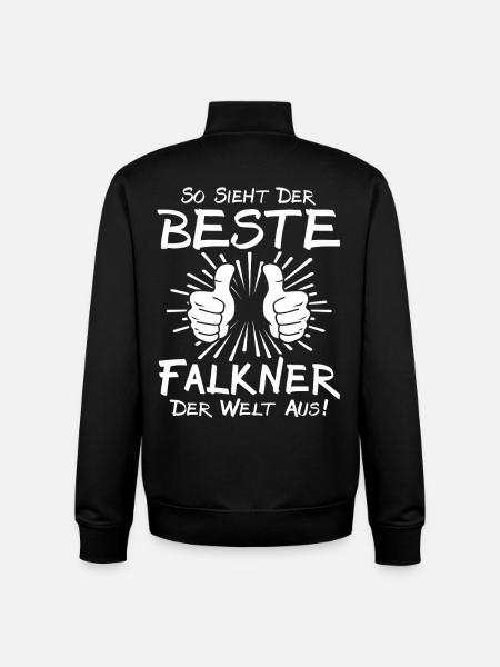 Bester Falkner - Unisex Organic Zip Sweatshirt von Stanley/Stella - Schwarz