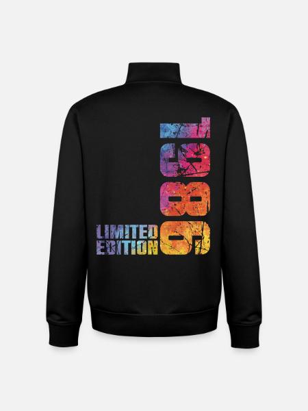40-års jubilæum Mand Kvinde 40 år 1986 Gave - Stanley/Stella unisex sweatshirt med lynlås i økologisk - sort
