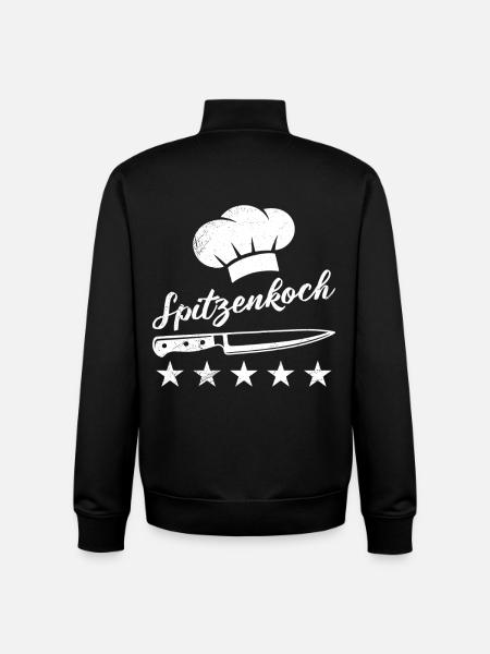 Chefs TOP CHEF Gastronomy Chef Fun - Unisex Organic Zip Sweatshirt by Stanley/Stella - black