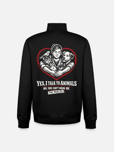 Veterinarian Veterinarian - Unisex Organic Zip Sweatshirt by Stanley/Stella - black