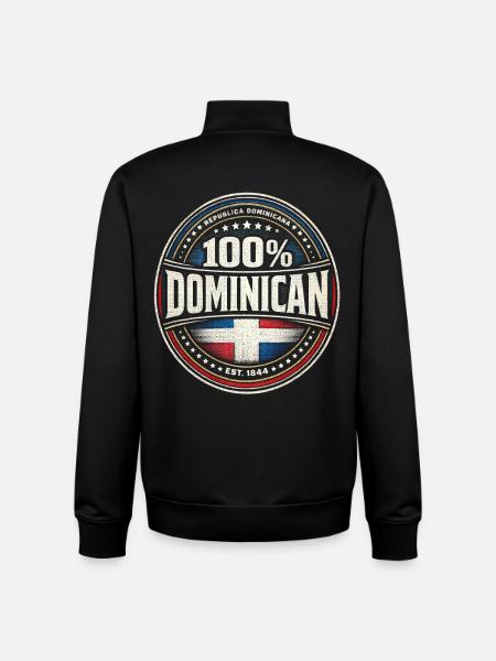 Dominican - Unisex Organic Zip Sweatshirt by Stanley/Stella - black