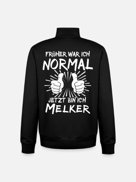 Melker - Unisex Organic Zip Sweatshirt von Stanley/Stella - Schwarz