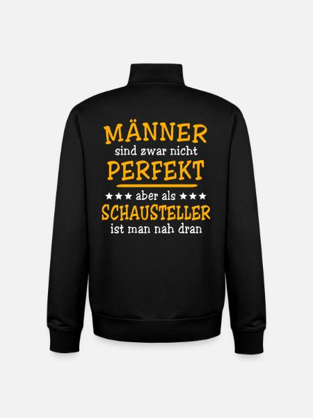 Schausteller Sprüche - Unisex Organic Zip Sweatshirt von Stanley/Stella - Schwarz