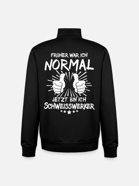 Soudeurs - Sweat zippé unisexe en coton bio Stanley/Stella - noir