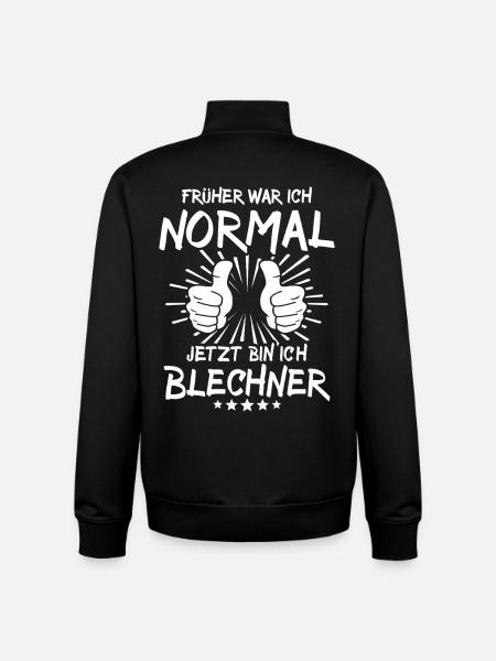 Blechner - Unisex Organic Zip Sweatshirt by Stanley/Stella - black