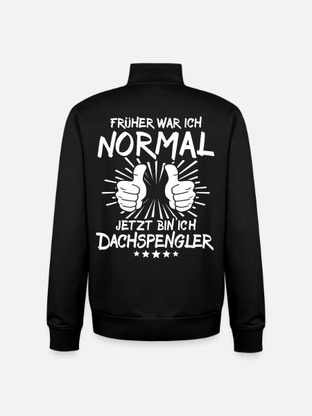 Dachspengler - Unisex Organic Zip Sweatshirt von Stanley/Stella - Schwarz