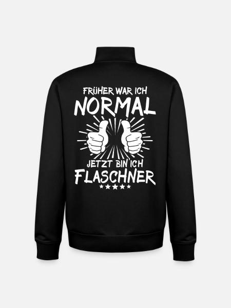 Plumber - Unisex Organic Zip Sweatshirt by Stanley/Stella - black