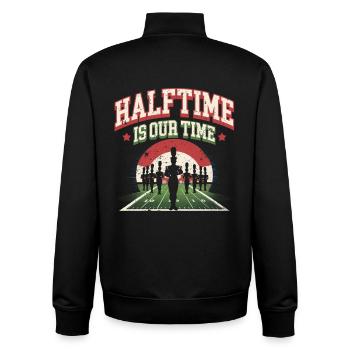 Spielmannszug Blaskapelle Halftime Is Our Time - Unisex Organic Zip Sweatshirt von Stanley/Stella - Schwarz - Hinten - AI Model Male 185 light (185cm)