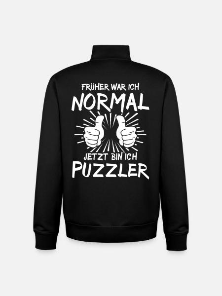 Puzzler - Unisex Organic Zip Sweatshirt von Stanley/Stella - Schwarz