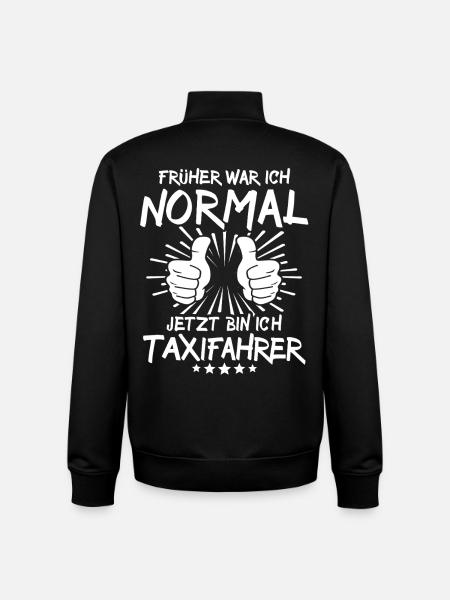 Taxifahrer - Unisex Organic Zip Sweatshirt von Stanley/Stella - Schwarz