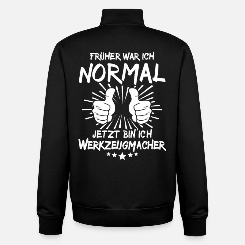 Werkzeugmacher - Unisex Organic Zip Sweatshirt von Stanley/Stella - Schwarz