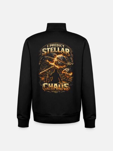 Astronomie Astronom - Unisex Organic Zip Sweatshirt von Stanley/Stella - Schwarz