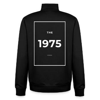 1975 - Legendary since 1975 Limited Edition 1975 - Unisex Organic Zip Sweatshirt by Stanley/Stella - black - Back - AI Model Male 185 light (185cm)
