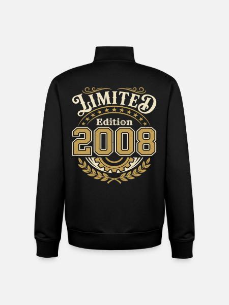 Vintage 2008 Vintage Limited Edition - Stanley/Stella unisex sweatshirt med lynlås i økologisk - sort