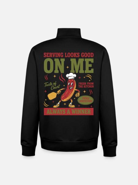 Pickleball Lustiger Pickleball Liebe - Unisex Organic Zip Sweatshirt von Stanley/Stella - Schwarz