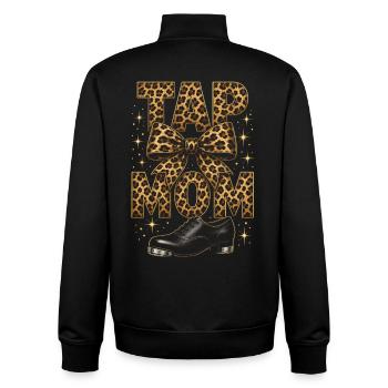 Tap Mom Tap Dancing Tap Dancer Dance - Unisex Organic Zip Sweatshirt by Stanley/Stella - black - Back - AI Model Male 185 light (185cm)