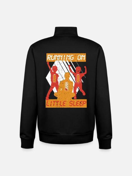 Single Dad Single Dad - Unisex Organic Zip Sweatshirt by Stanley/Stella - black