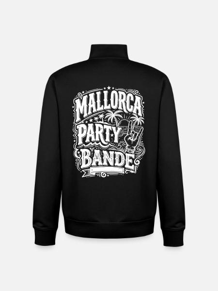 Mallorca Party Bande - Unisex Organic Zip Sweatshirt von Stanley/Stella - Schwarz