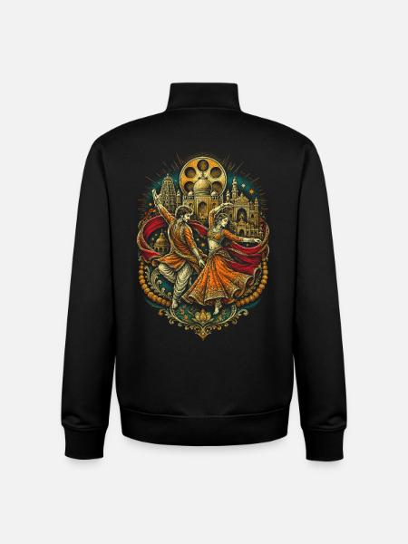 Bollywood - Unisex Organic Zip Sweatshirt von Stanley/Stella - Schwarz