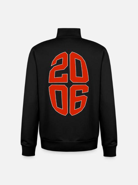 20 YEARS OLD 2006 20TH BIRTHDAY - Unisex Organic Zip Sweatshirt by Stanley/Stella - black