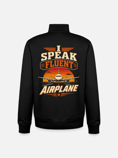 Flugzeug Mechanik Technik Und Luftfahrt - Unisex Organic Zip Sweatshirt von Stanley/Stella - Schwarz