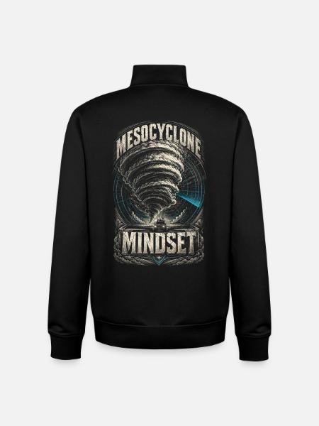 Sturmjäger Meteorologe Mesocyclone Mindset - Unisex Organic Zip Sweatshirt von Stanley/Stella - Schwarz