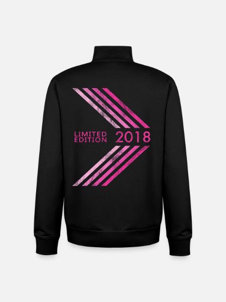 2018 Limited Edition Birthday Girl - Unisex Organic Zip Sweatshirt by Stanley/Stella - black