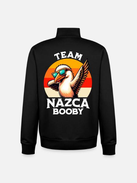 Seins de l’équipe Nazca - Sweat zippé unisexe en coton bio Stanley/Stella - noir