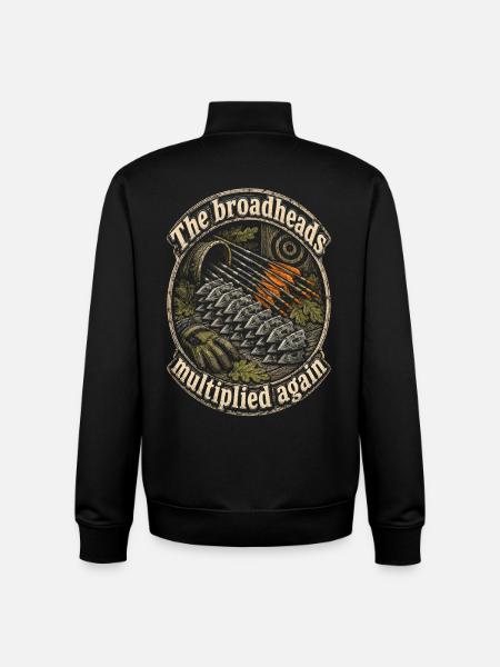 Armbrust Armbrustschütze - Unisex Organic Zip Sweatshirt von Stanley/Stella - Schwarz