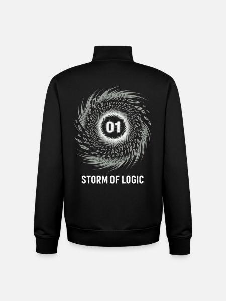 Programmers – Coding Developers & Computer Scientists - Unisex Organic Zip Sweatshirt by Stanley/Stella - black