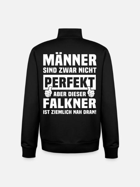 Falkner - Unisex Organic Zip Sweatshirt von Stanley/Stella - Schwarz