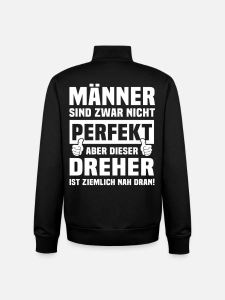 Dreher - Unisex Organic Zip Sweatshirt von Stanley/Stella - Schwarz