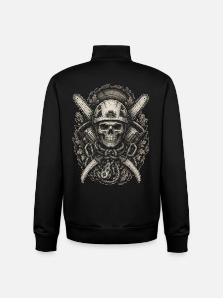 Baumpfleger Baumpflege - Unisex Organic Zip Sweatshirt von Stanley/Stella - Schwarz
