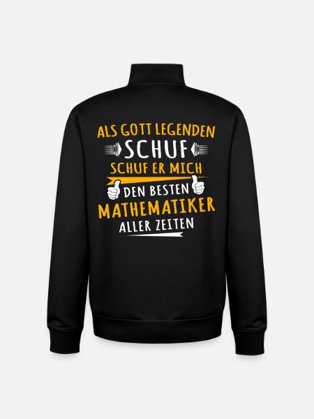 Mathematiker - Unisex Organic Zip Sweatshirt von Stanley/Stella - Schwarz