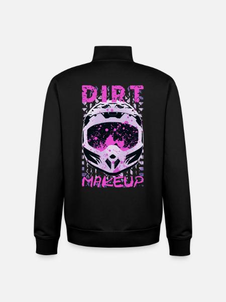 Motocross-Helm - Dirt Bike - Unisex Organic Zip Sweatshirt von Stanley/Stella - Schwarz