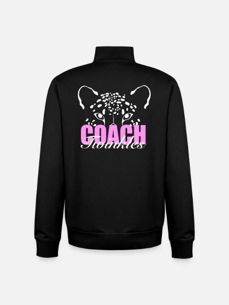 Twinkles Coaches T-Shirt - Unisex Organic Zip Sweatshirt by Stanley/Stella - black