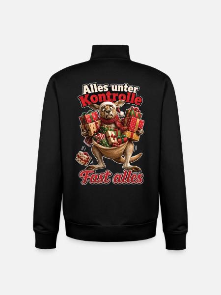Alles unter Kontrolle, Fast alles - Unisex Organic Zip Sweatshirt von Stanley/Stella - Schwarz