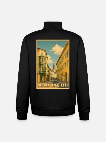 Bad Ischl Österreich - Unisex Organic Zip Sweatshirt von Stanley/Stella - Schwarz